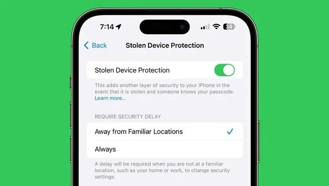 Tính năng Stolen Device Protection được cải thiện trên iOS 17.4