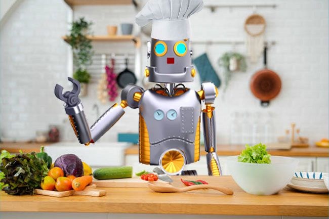 AI có thể trở thành đầu bếp. Nguồn: Independent.