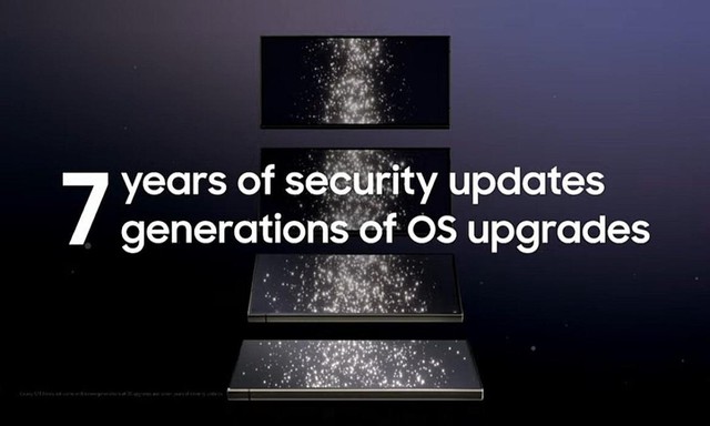 Samsung 7 years of security updates